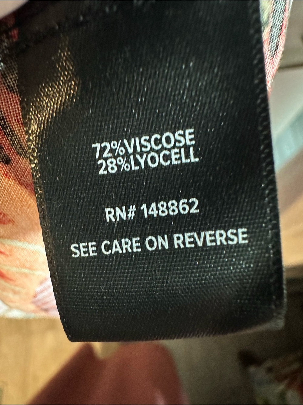 Torrid Floral Print Elastic Waist Maxi Dress in Pink, Orange, Black - Picture 5 of 5